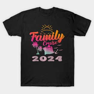 Family Vacation 2024 Making Memories Together Family Cruise T-Shirt